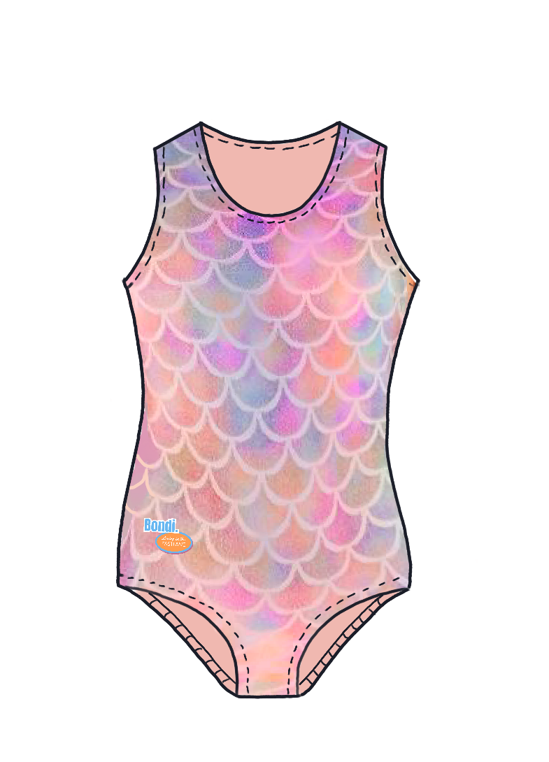 Mermiadtopia Kids Training Swimsuit